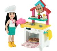 Barbie Chelsea Ensemble de jeu de boulangerie avec poupée et accessoires