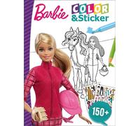 Barbie - chevaux color and sticker - Collectif - Book'n App - broché - Document jeunesse