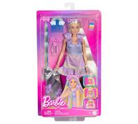 Barbie Cheveux Jeu - Mode Poupée avec Long Cheveux & Tuning Accessoires