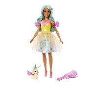 Barbie Coffret A Touch of Magic avec Poupée Teresa en Tenue De Fée Et Figurine L