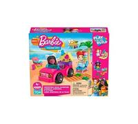 Barbie - Coffret Aventures a la plage - Jeu de construction - Des 4 ans
