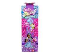 Barbie Coffret Cadeau Surprise Série Le Gala Enchanté avec 10 Surprises Dont Une poupée Violette Scintillante Qui Change de Couleur, JFY66