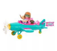 Barbie Coffret Chelsea Peut Être... avec Poupée Pilote Chelsea et 1 Avion 2 Plac