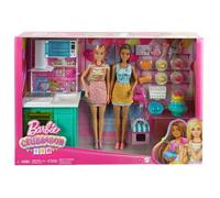 Barbie - Coffret Cuisine et Pâtisserie avec Poupées