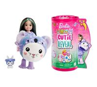 Barbie - Coffret Cutie Reveal - Poupée Chelsea en costume de lapin - Rose