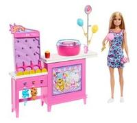 Barbie - Coffret Les Mystères de Barbie : Détectives de Plage avec poupée et accessoires Rose