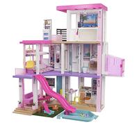 Barbie Coffret Maison de rêve, nouveauté 2026 | Ascenseur accessible en fauteuil roulant, 10 espaces de jeu avec 3 réglages de lumière personnalisés, dès 3 ans, GRG93