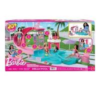 Barbie - Coffret piscine de rêve avec 6 espaces de jeu G