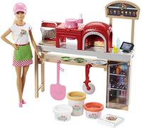 Barbie - Coffret Pizzeria Poupée Mannequin, FHR09