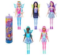 Barbie Coffret Poupée Color Reveal Série Rainbow Galaxy avec 6 Surprises, Éclat Céleste Et Changement De Couleur, Jouet Enfant, A Partir De 3 Ans, HJX61