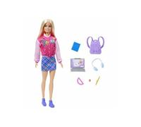 Barbie – Coffret poupée et accessoires J’aime l’École G