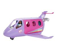 Barbie Coffret Poupée Pilote avec Jet Privé, Détails Réalistes, Autocollants Inclus pour Personnalisation Thème Voyage, Plus De 15 Accessoires, Chiot, Jouet Enfant, A Partir De 3 Ans, HCD49