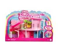 Barbie Coffrets Maison de Poupée Mini-BarbieLand, Comprenant la Maison de Rêve de en Petit Format, Une poupée Surprise de 3,8 cm, du mobilier, des Accessoires, 4 Ans +, HYF45
