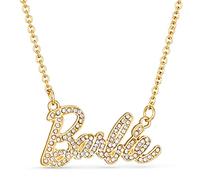 Barbie Collier avec logo en cristal