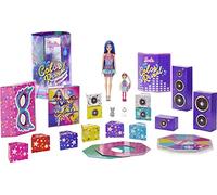 Barbie Color Reveal Coffret Surprise Party, poupée et Mini-poupée avec Plus de 50 Accessoires de soirée, Jouet pour Enfant, GXJ88