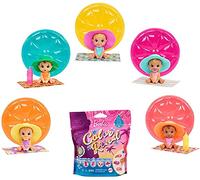 Barbie Color Reveal Mini-Figurine bébé dans Un Coffret en Forme de Fruit, 3 sachets mystères, Série Plage, modèle aléatoire, Jouet pour Enfant, GTT12