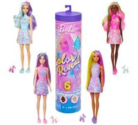 Barbie Color Reveal Sirène et Accessoires avec 6 Surprises | Inclut changement de couleur et charms (styles variés), JFV58