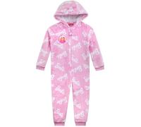 Barbie Combinaison pour Filles | Combinaisons pour Filles | Pyjamas en Polaire Rose pour Enfants | Tailles 5 à 13 Ans | Marchandise Officielle