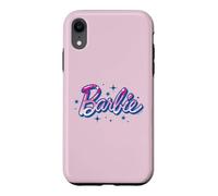 Barbie - Core - Logo Barbie à l'aérographe avec Paillettes Coque pour iPhone XR