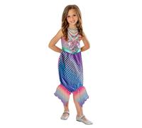 Barbie Costume Sirène Couleur Changeante Filles sous Licence Déguisement Enfants
