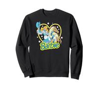 Barbie - Cowgirl rétro western avec cheval et cœur Sweatshirt