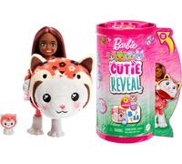 Barbie Cutie Reveal Poupée Chelsea Costume Panda Rouge Mattel HRK28
