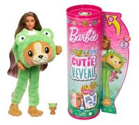 Barbie-Cutie Reveal-Poupée sur le thème des costumes, chiot grenouille HRK24