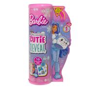 Barbie Cutie Reveal Snowflake Sparkle Avec Costume De Husky Doux