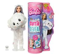 Barbie Cutie Reveal Snowflake Sparkle Et Costume D'ours Polaire Doux