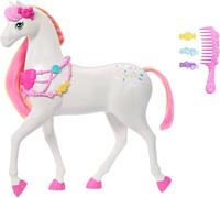 Barbie dans Casse-Noisette™ Cheval du Pays des Douceurs | Avec cheveux colorés parfumés, peigne et accessoires parfumés bonbon, JLW55