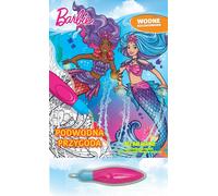 Barbie de la marque. Coloration de l'eau. Une aventure sous-marine
