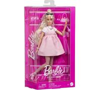Barbie-Deluxe Style-Poupée Barbie Blonde a Robe Rose Pastel - 4ans+ - HYV27