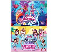 Barbie Double Feature: Barbie: Mermaid Power / Barbie: Skipper And The Big Babysitting Adventure [Digital Video Disc] Subtitled, Widescreen