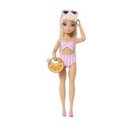 Barbie Dream Besties - Poupée de plage Malalibu pour fille à partir de 4 ans