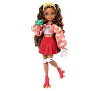 Poupée - Barbie - Dream Besties Teresa - Roller - Cheveux Bruns - Jeux Vidéo - JFX98