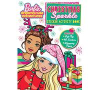 Barbie Dreamhouse Adventures: Christmas Sparkle Sticker Activity Book (Mattel)