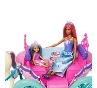 Barbie™ Dreamtopia Ensemble de jeu avec licorne et carrosse 2 poupées Barbie® Princess