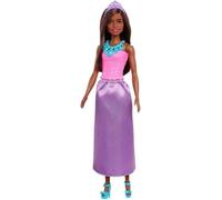 Barbie - DREAMTOPIA - Look de princesse - avec jupe de princesse violette et bodeice rose avec détails inspirés d'étoiles et de pierres précieuses
