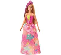 Barbie Dreamtopia poupée Princesse aux Cheveux blonds avec mèche Violette, Jouet pour Enfant, GJK13