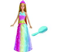 Barbie Dreamtopia Royaume arc-en-ciel Princesse magique de jeu de cheveux (blonde)
