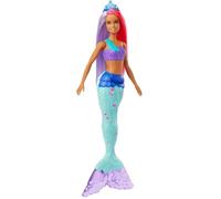 Barbie Poupée sirène Dreamtopia cheveux roses et violets jouet pour enfant GJK09
