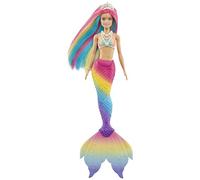 Barbie - Sirène Magique Arc-en-Ciel - Poupée - Dès 3 ans