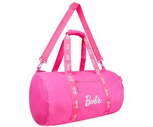 Barbie Duffle Bag, Sac de Voyage Spacieux avec Poches Zippées - Cadeau Fille