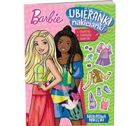 Barbie en action Livre de coloriage et d'autocollants - Crée, habille et joue avec ta poupée préférée