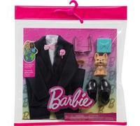 Barbie – Ensemble de vêtements pour poupée Ken le jour du mariage – smoking et accessoires
