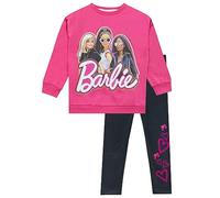 Barbie Ensemble sweat-shirt et leggings Ensemble de commandes coordonnées | Tenues et ensembles de vêtements pour filles | 6-7 Ans| Marchandise officielle
