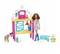 Barbie – Poupée Coffret à la Ferme "And His Farm" – Multicolore, Enfants