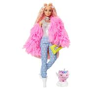 Barbie Extra Barbie - Barbie Extra Veste Rose - Poupée Mannequin - 3 Ans Et +