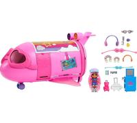 Barbie Extra Fly Minis avion rose + poupée pilote Mattel