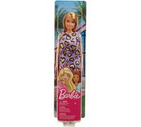 BARBIE FAB Barbie - Barbie Chic Robe Violette - Poupée Mannequin - 3 ans et +